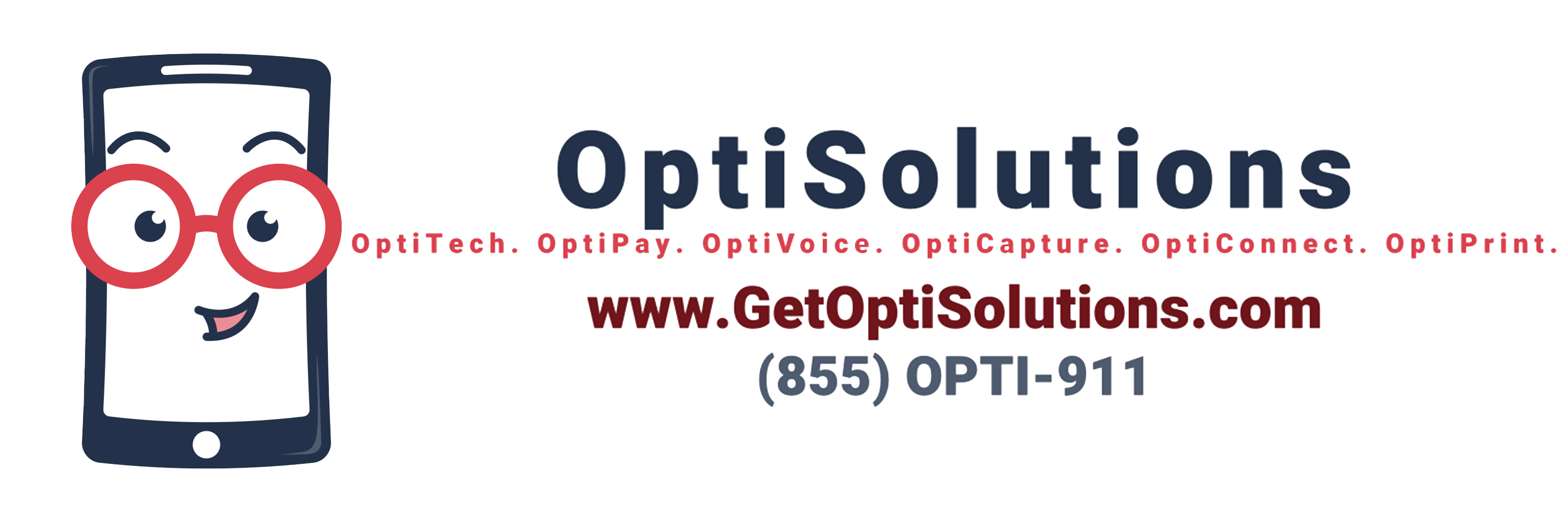 OptiSolutions - OptiTech, OptiPay, OptiVoice, OptiCapture, OptiConnect, OptiPrint